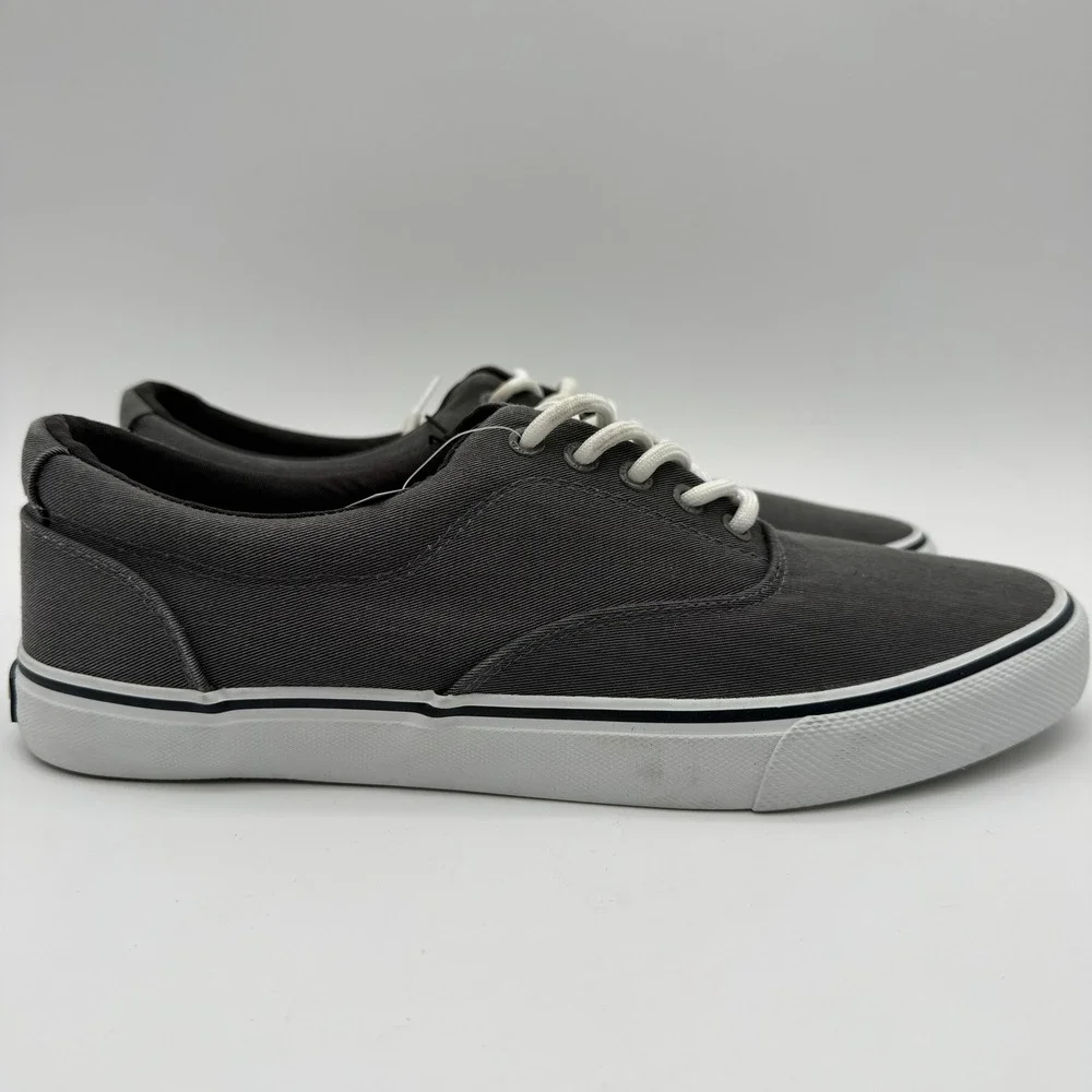 Izod Gray Canvas Lace Up Casual‎ Sneakers Men's Size 10